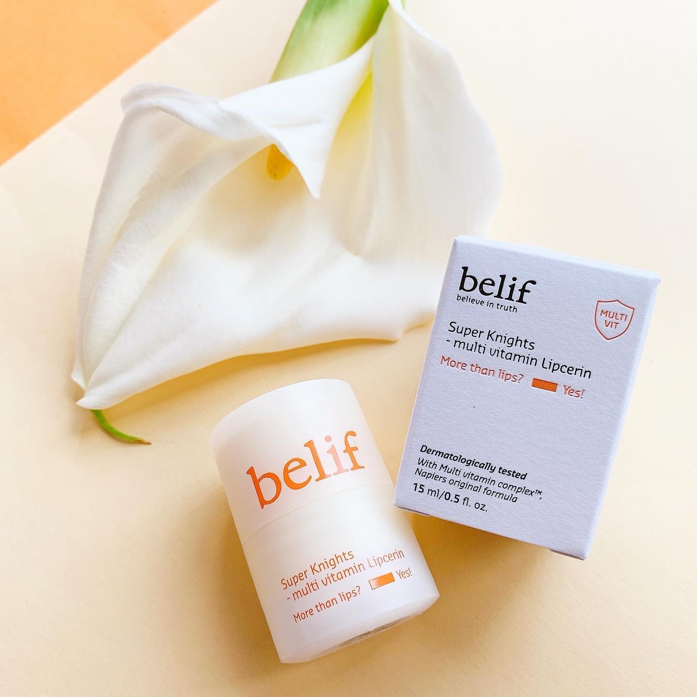 スーパーナイツ マルチ V リップセリン /belif/リップクリームを使ったクチコミ(1枚目)