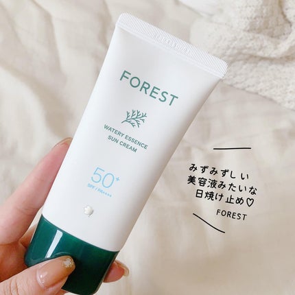 フォレスト エッセンスサンクリーム/FoRest by Greenfinger/日焼け止めローションを使ったクチコミ(1枚目)
