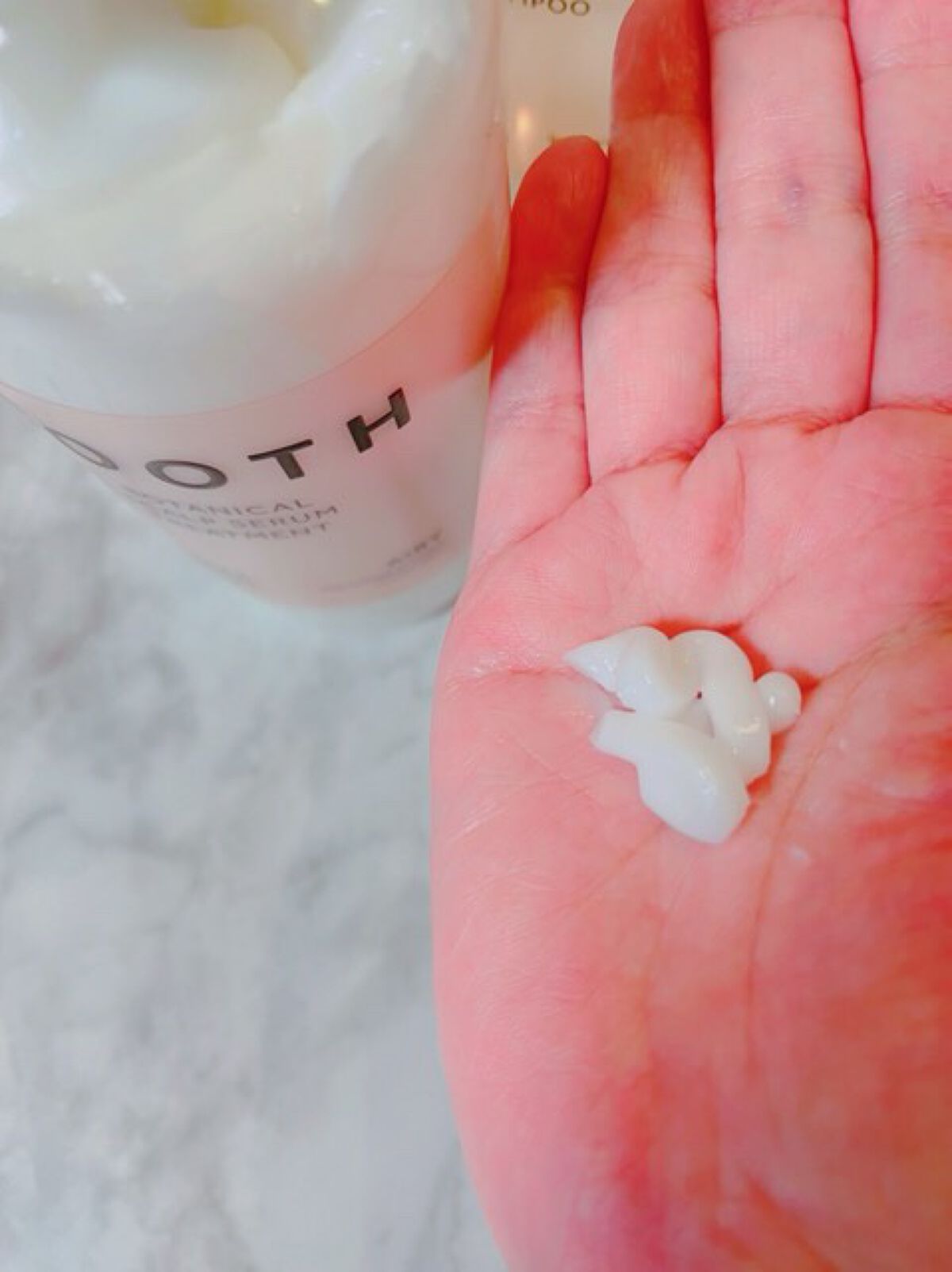 ルース ボタニカルスカルプセラム シャンプー・トリートメント（エアリー） ルース ボタニカルスカルプセラム シャンプー（エアリー）/BOTANIST/市販シャンプーを使ったクチコミ（3枚目）