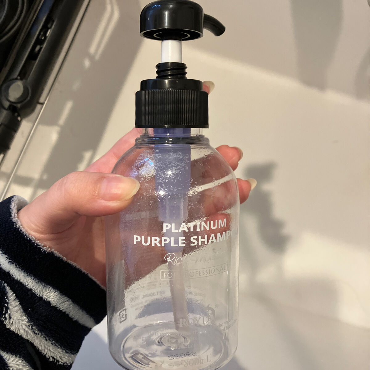 カラーシャンプー/ROYD/市販シャンプーを使ったクチコミ（1枚目）