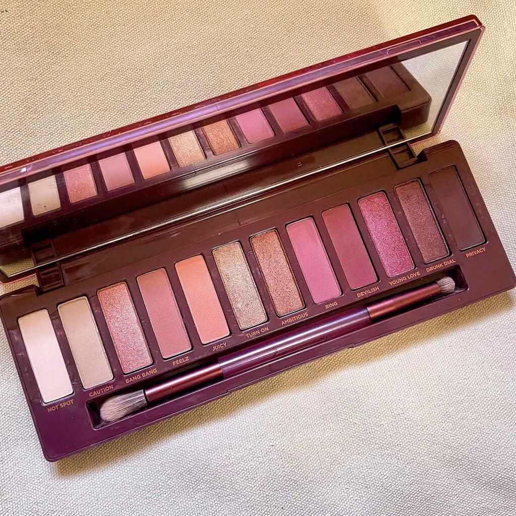 NAKED cherry/アーバンディケイ/アイシャドウパレットを使ったクチコミ(2枚目)