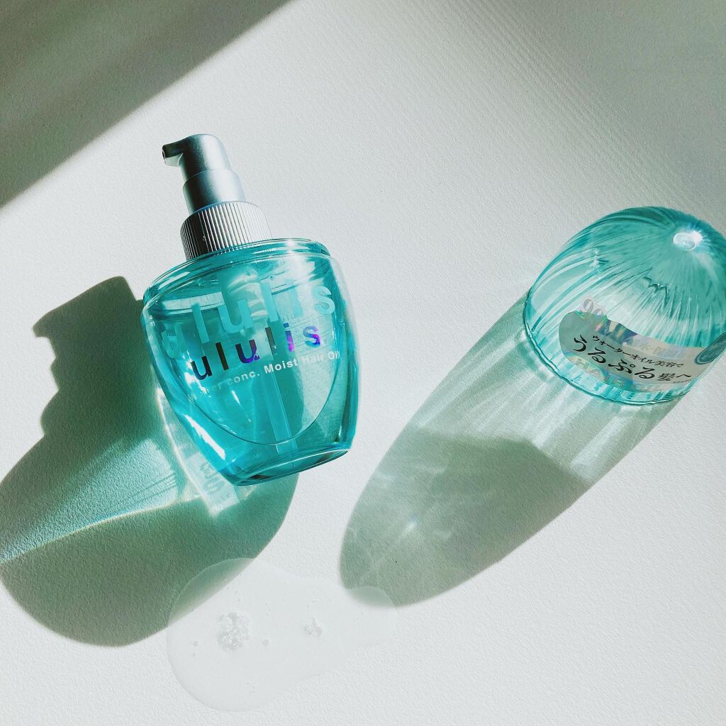 ウォーターコンク モイストヘアオイル/ululis/ヘアオイルを使ったクチコミ(7枚目)