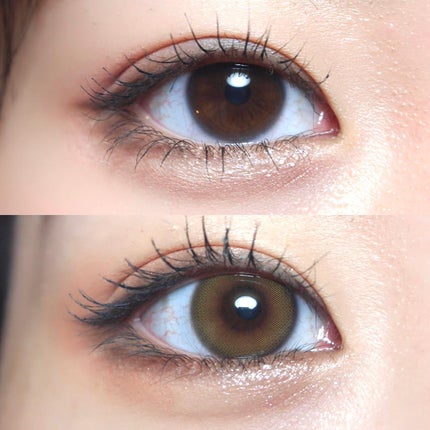 Ending 1day ブラウン/OLENS/ワンデー(1DAY)カラコンを使ったクチコミ(2枚目)