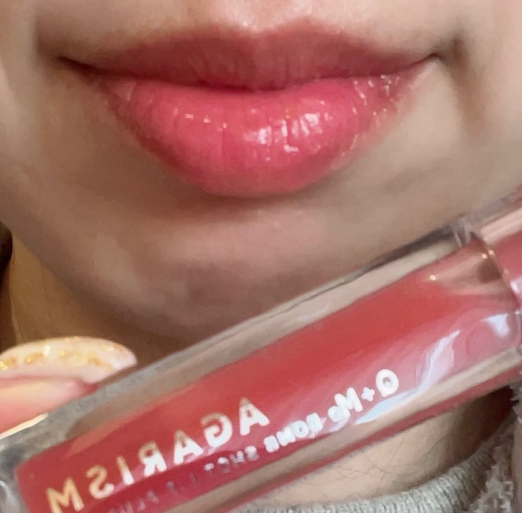 Q+Me　ボムショットリッププランパー+/AGARISM/リッププランパーを使ったクチコミ（3枚目）