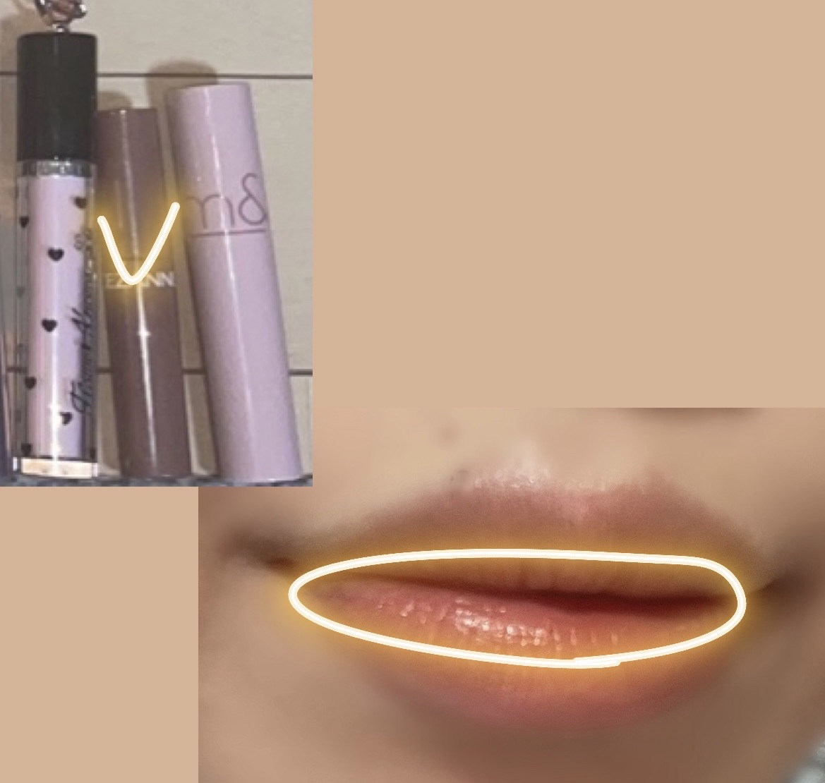 グリスニングウォータリングティント/FlowerKnows/リップティントを使ったクチコミ（3枚目）