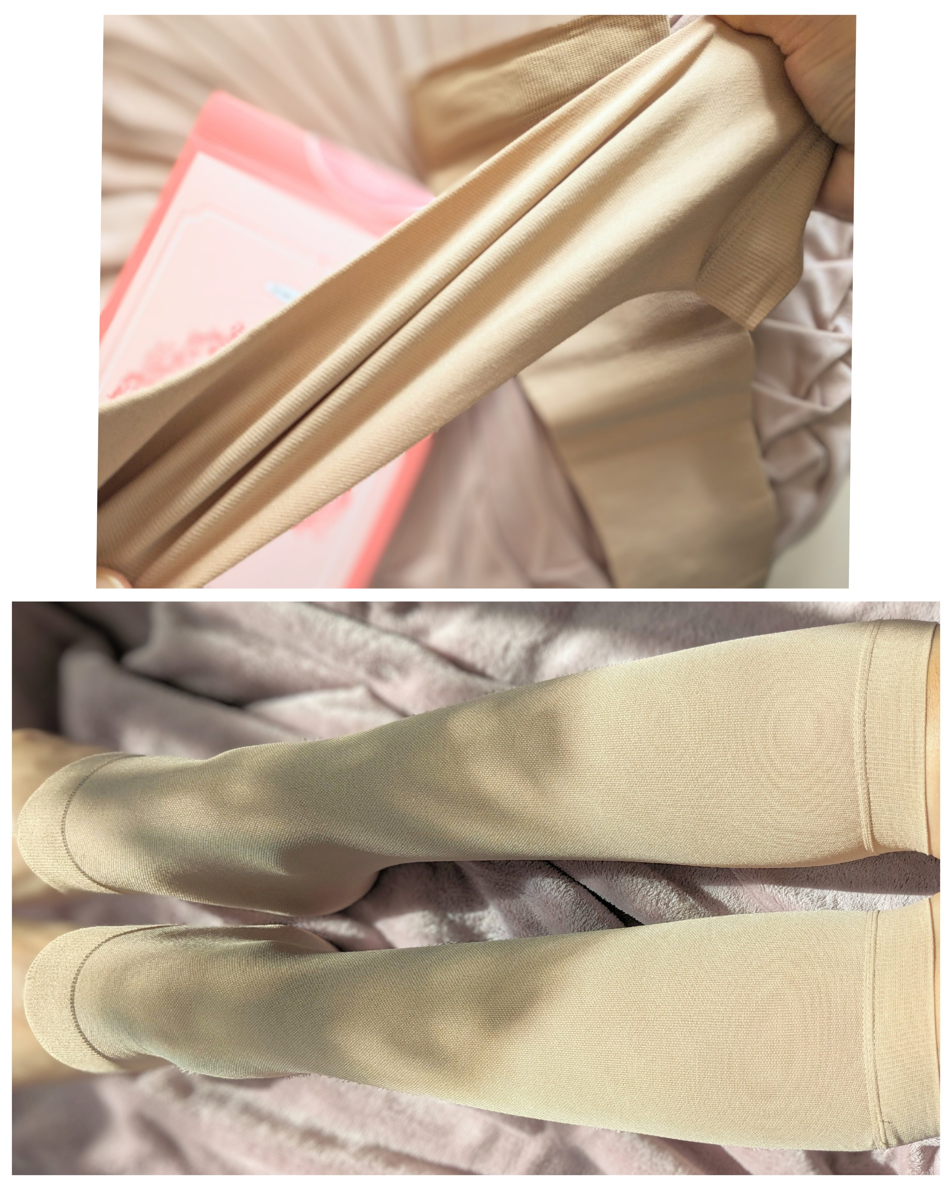 メディカルサポート オープントゥショートストッキング/グラムモーメント/着圧ソックス・レギンスを使ったクチコミ（3枚目）