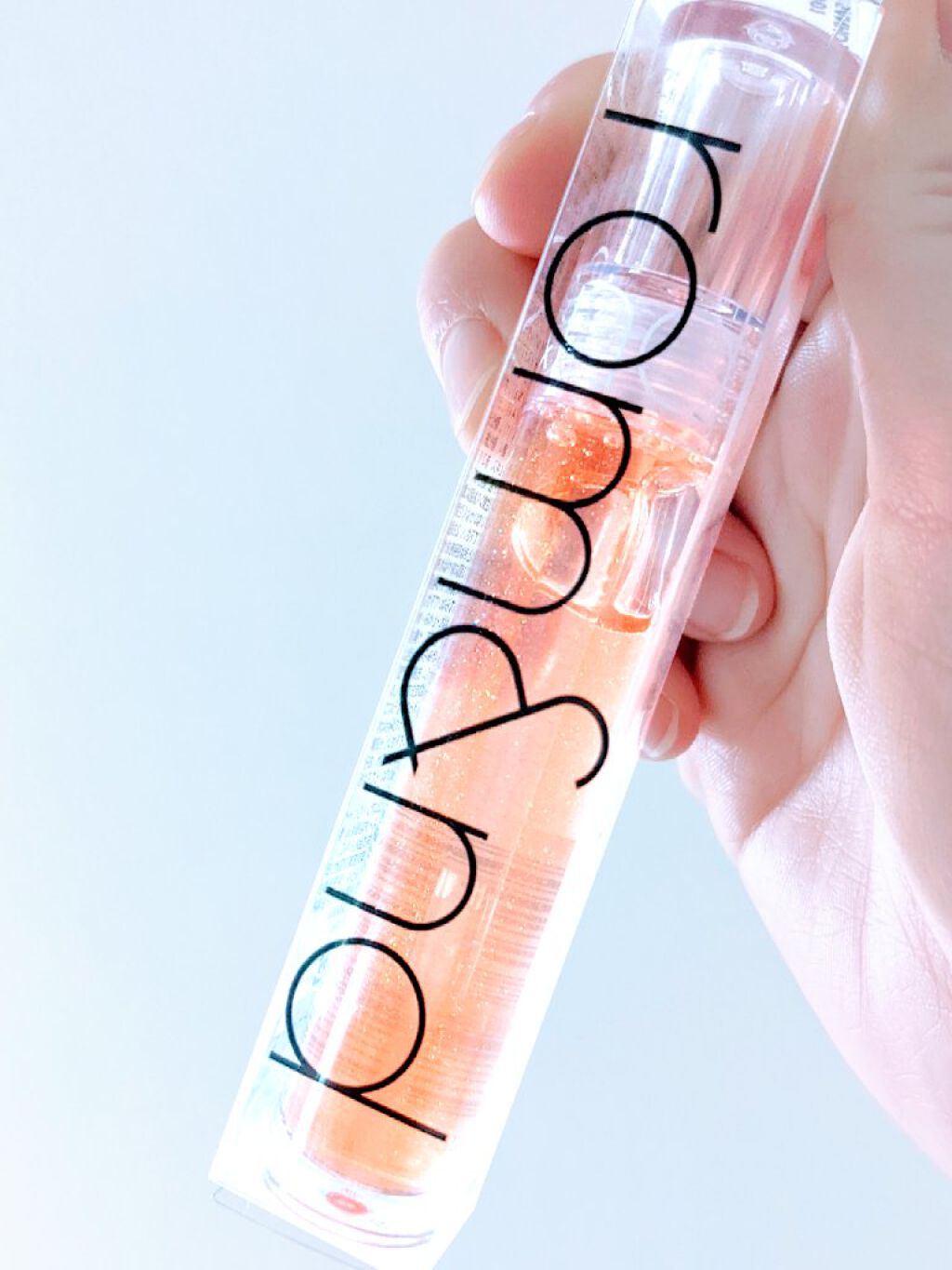 グラスティングウォーターグロス/rom&nd/リップグロスを使ったクチコミ（1枚目）