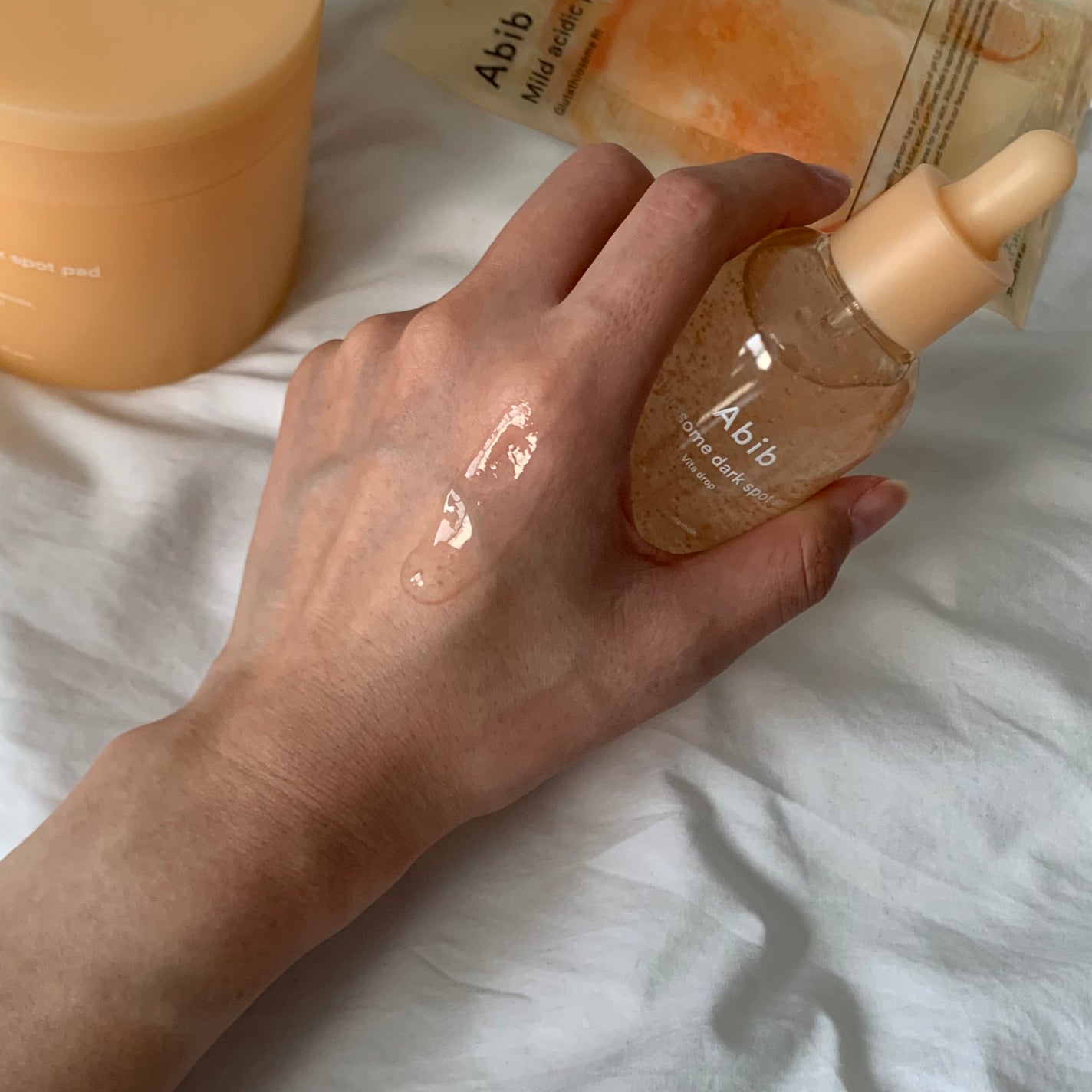 アビブ グルタチオンソームダークスポットセラムビタドロップ/Abib /美容液を使ったクチコミ(4枚目)