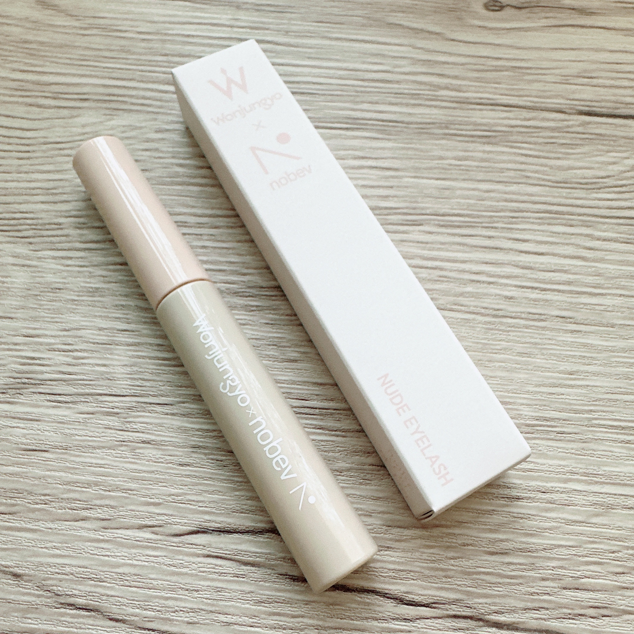 ウォンジョンヨ ヌードアイラッシュ J1 ミュートブラウン/Wonjungyo/マスカラを使ったクチコミ（1枚目）