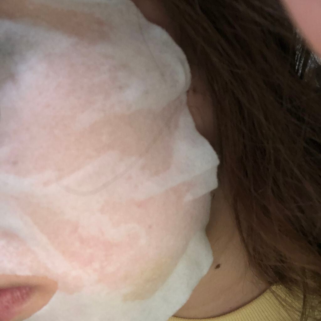 すぐに眠れマスク とろける果実のマイルドタイプ/サボリーノ/シートマスク・パックを使ったクチコミ(2枚目)