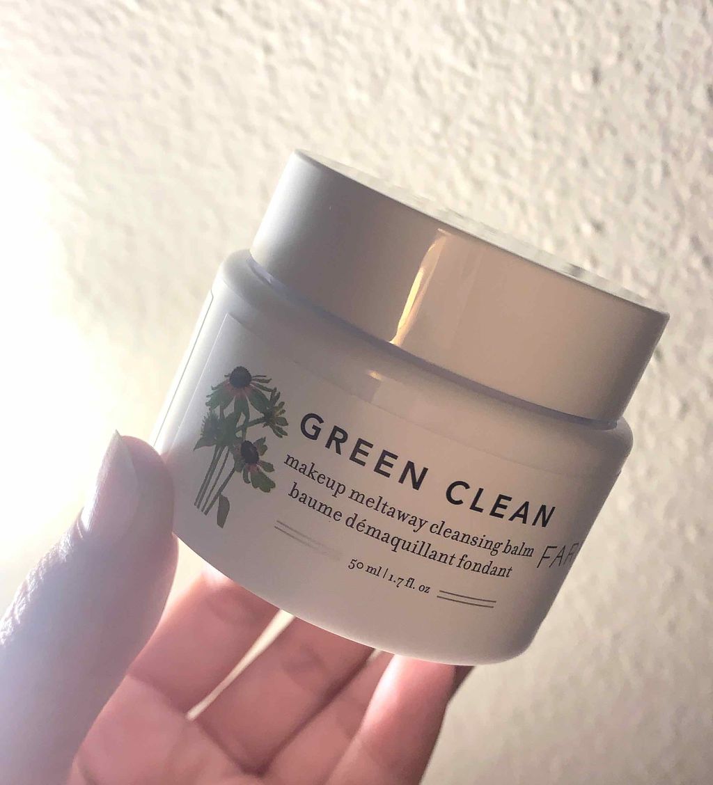 GREEN CLEAN クレンジングバーム/FARMACY/クレンジングバームを使ったクチコミ(1枚目)