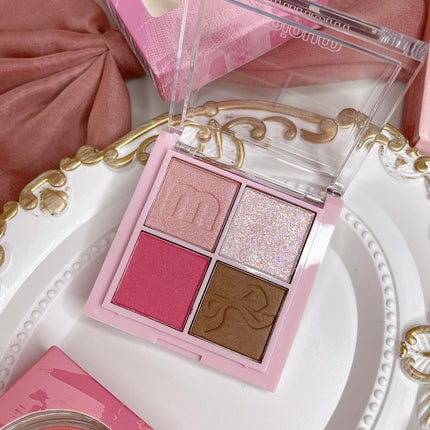 バブアイカラーパレット/minum/アイシャドウパレットを使ったクチコミ(2枚目)