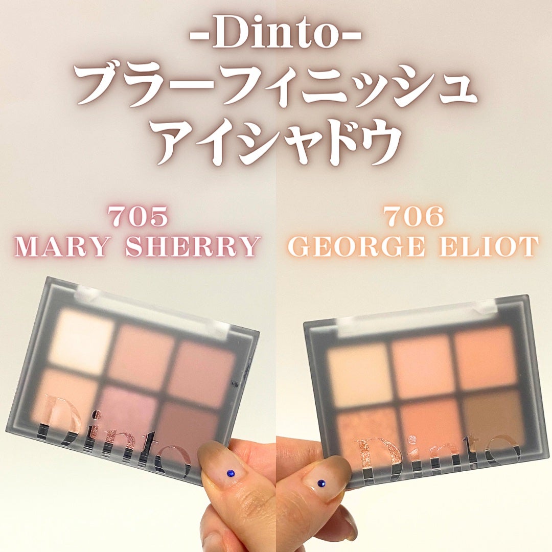 ブラーフィニシュシャドウパレット/Dinto/アイシャドウパレットを使ったクチコミ(2枚目)