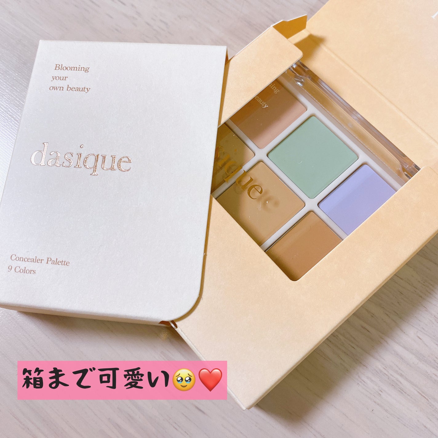 プロコンシーラーパレット/dasique/パレットコンシーラーを使ったクチコミ(2枚目)