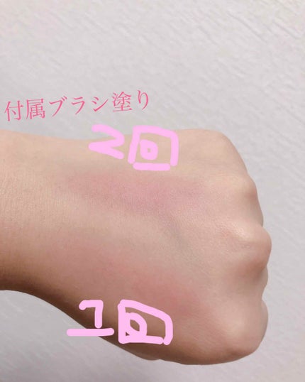 ナチュラル チークN/CEZANNE/パウダーチークを使ったクチコミ(3枚目)