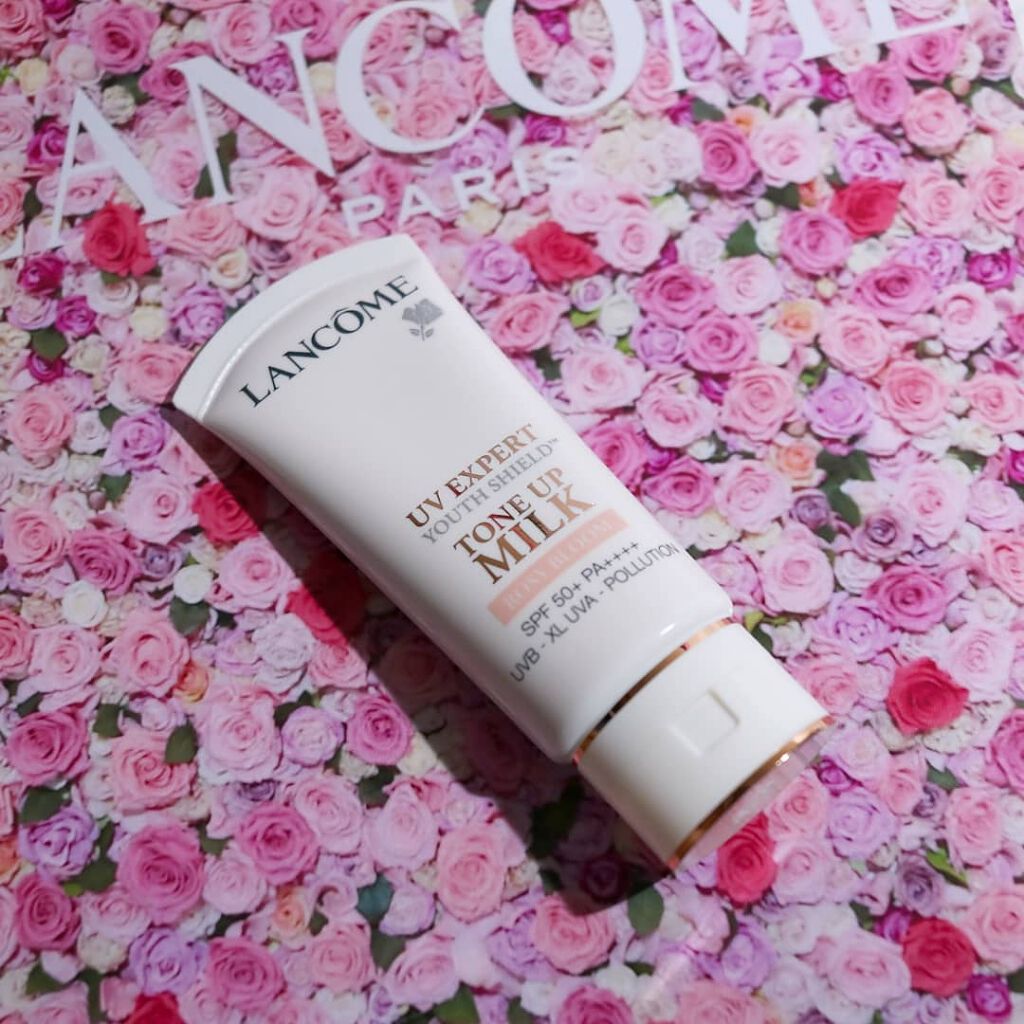UV エクスペール トーン アップ ローズ/LANCOME/日焼け止め・UVケアを使ったクチコミ(1枚目)