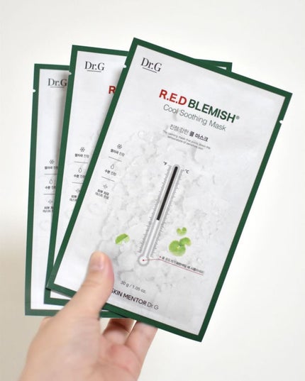 レッドブレミッシュ クールスージングマスク/Dr.G/シートマスク・パックを使ったクチコミ(5枚目)