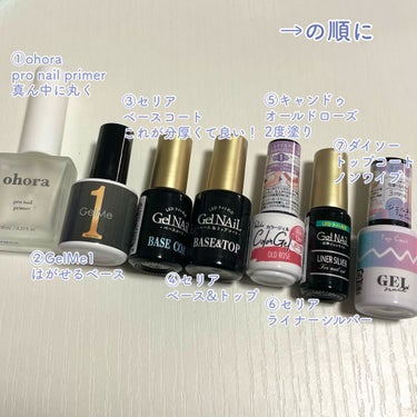 Pro Nail primer/ohora/ネイルトップコート・ベースコートを使ったクチコミ（2枚目）