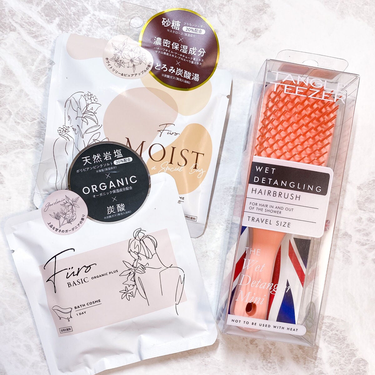 タングルティーザー ザ・アルティメットディタングラー ミニ/TANGLE TEEZER/ヘアブラシを使ったクチコミ(1枚目)