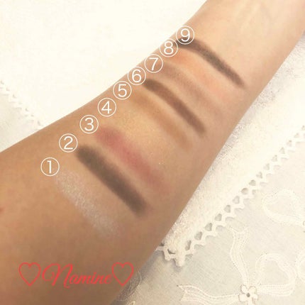 スモール アイシャドウ×9/M・A・C/アイシャドウパレットを使ったクチコミ(4枚目)