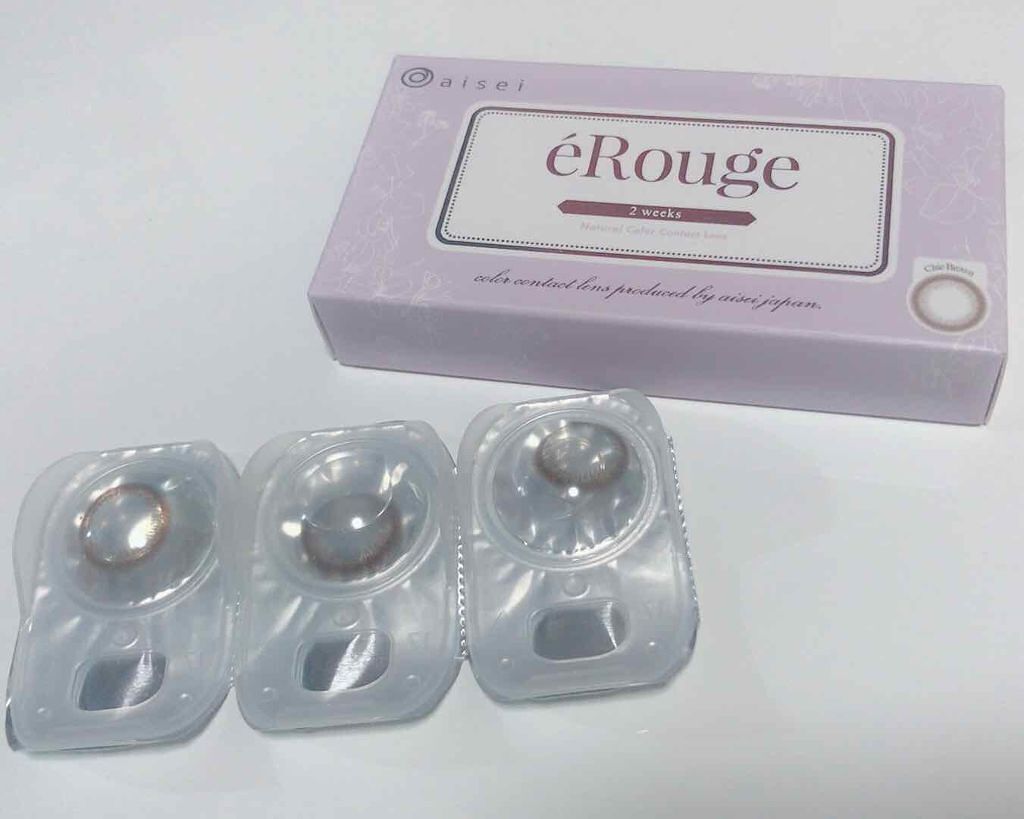 エルージュ 2weeks/éRouge/2週間(2WEEKS)カラコンを使ったクチコミ(1枚目)
