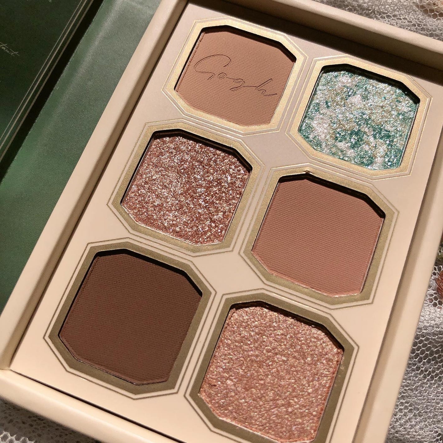 絵画アイシャドウパレット/MilleFée/アイシャドウパレットを使ったクチコミ(3枚目)