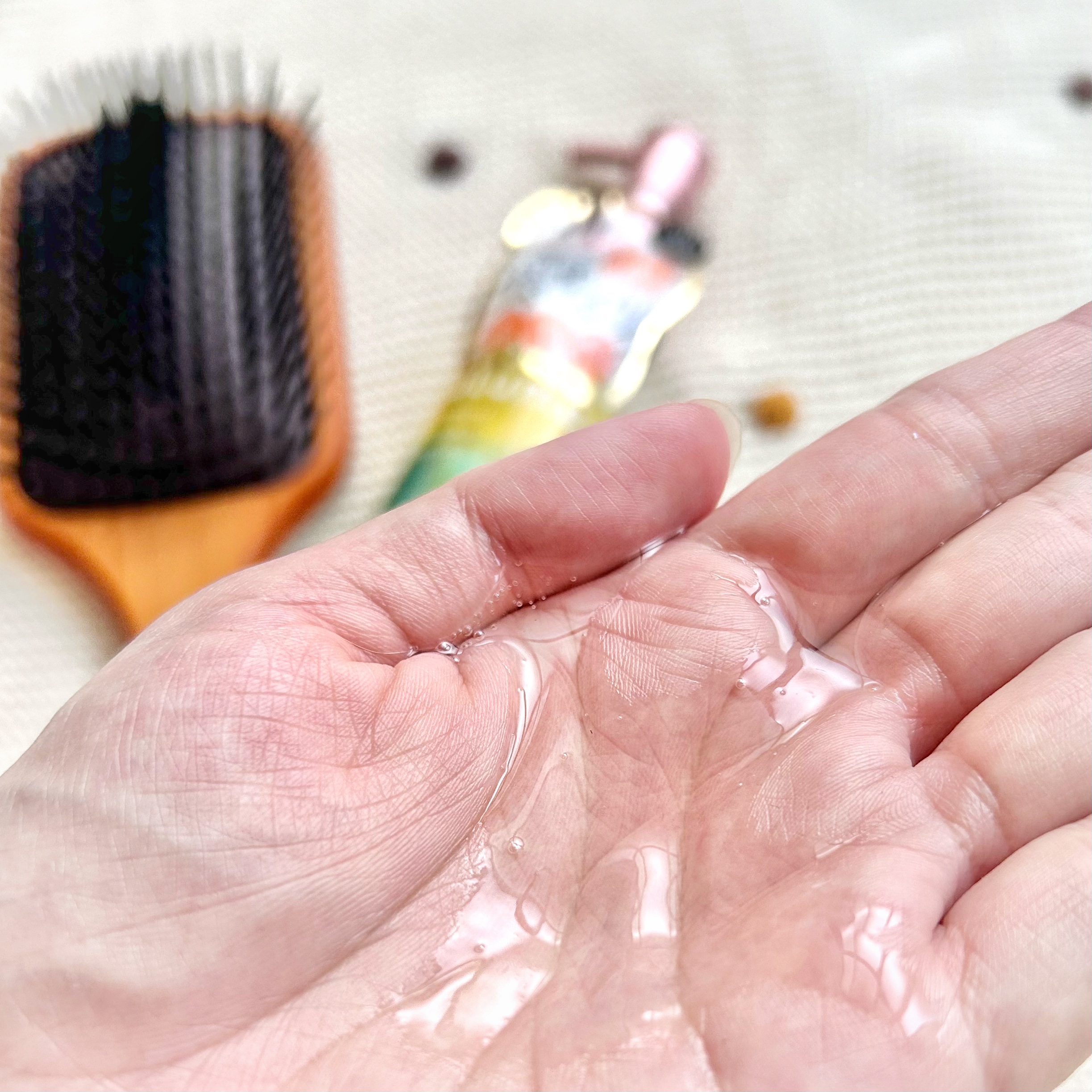 コントロールプロテイン ヘアオイル/ulumee/ヘアオイルを使ったクチコミ（2枚目）