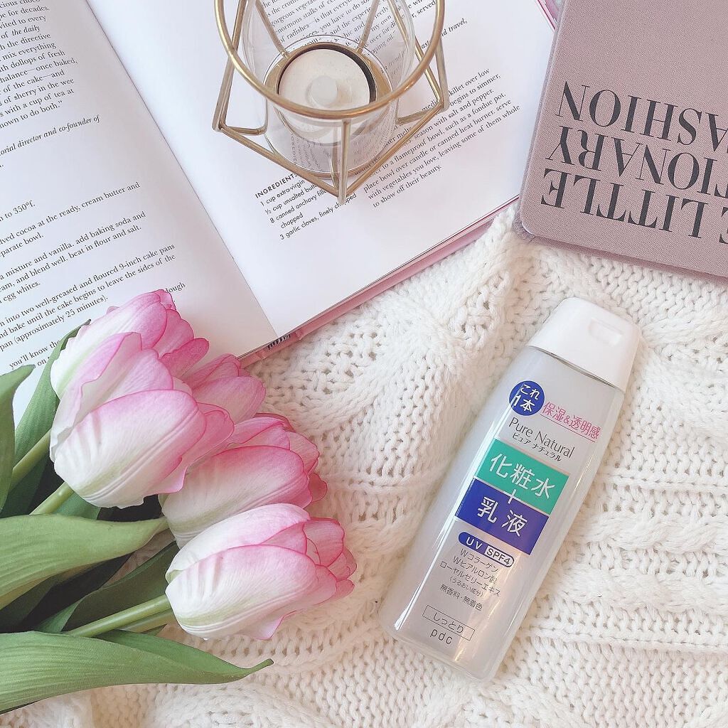 ピュア ナチュラル エッセンスローション ＵＶ/pdc/オールインワン化粧品を使ったクチコミ（1枚目）