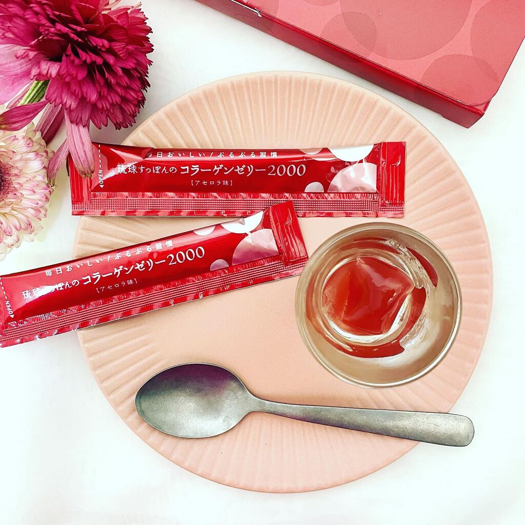 琉球すっぽんのコラーゲンゼリー2000/しまのや/ゼリー飲料を使ったクチコミ(2枚目)