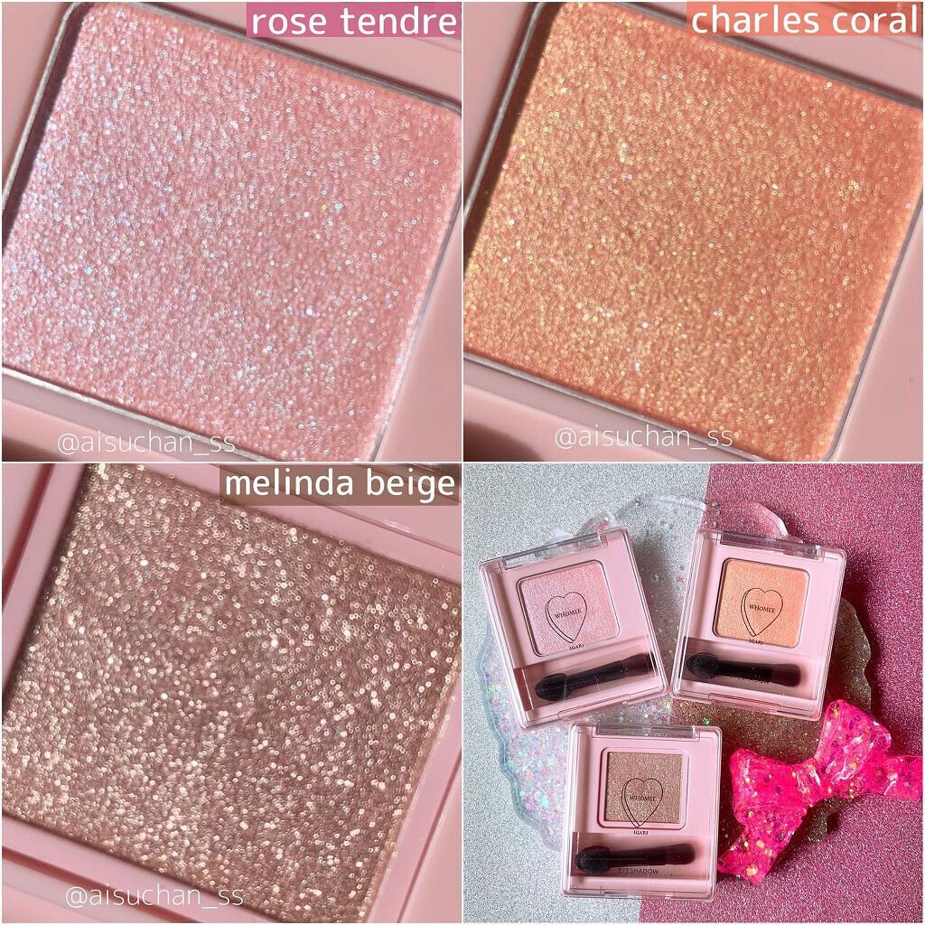 フーミー シングルアイシャドウ/WHOMEE/単色アイシャドウを使ったクチコミ（2枚目）