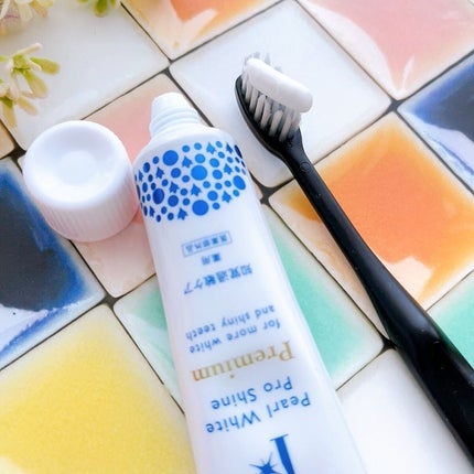 薬用パールホワイトプロシャインPG/美健コーポレーション/歯磨き粉を使ったクチコミ(3枚目)