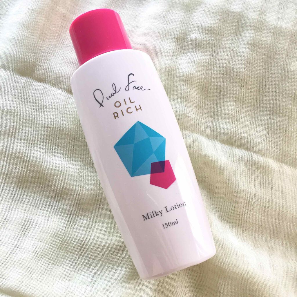 OIL RICH ミルキーローション/Dual Face/化粧水を使ったクチコミ（1枚目）