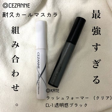 耐久カールマスカラ/CEZANNE/マスカラを使ったクチコミ（1枚目）