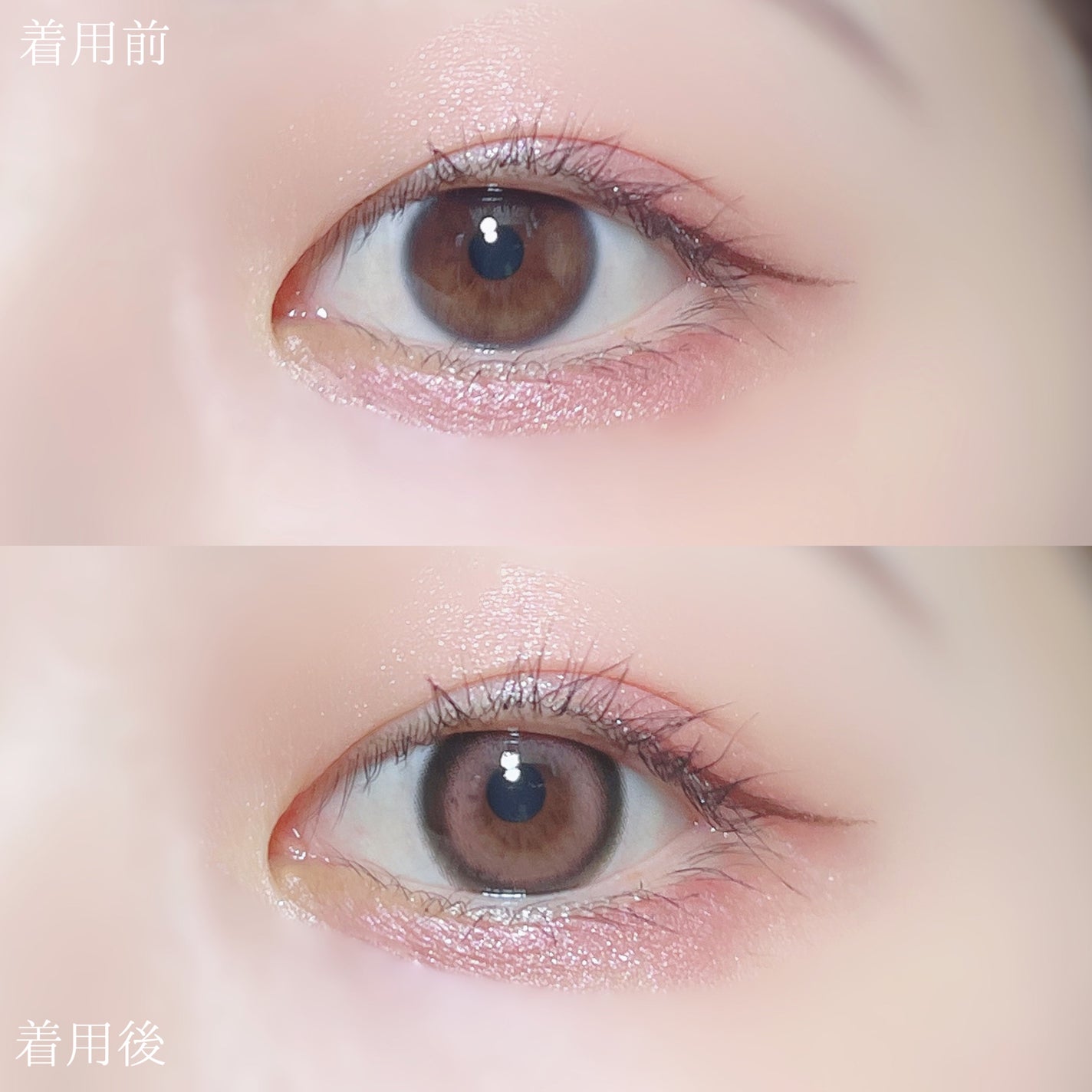 lens town GLAMMIC/THEPIEL/カラーコンタクトレンズを使ったクチコミ(4枚目)