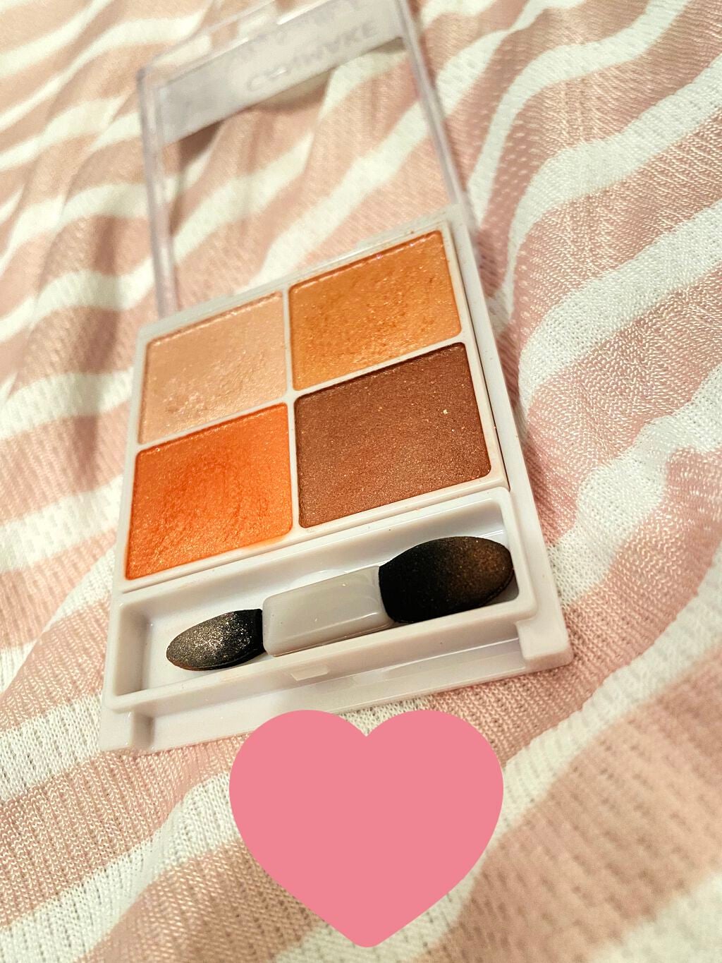 シルキースフレアイズ/キャンメイク/アイシャドウパレットを使ったクチコミ(1枚目)