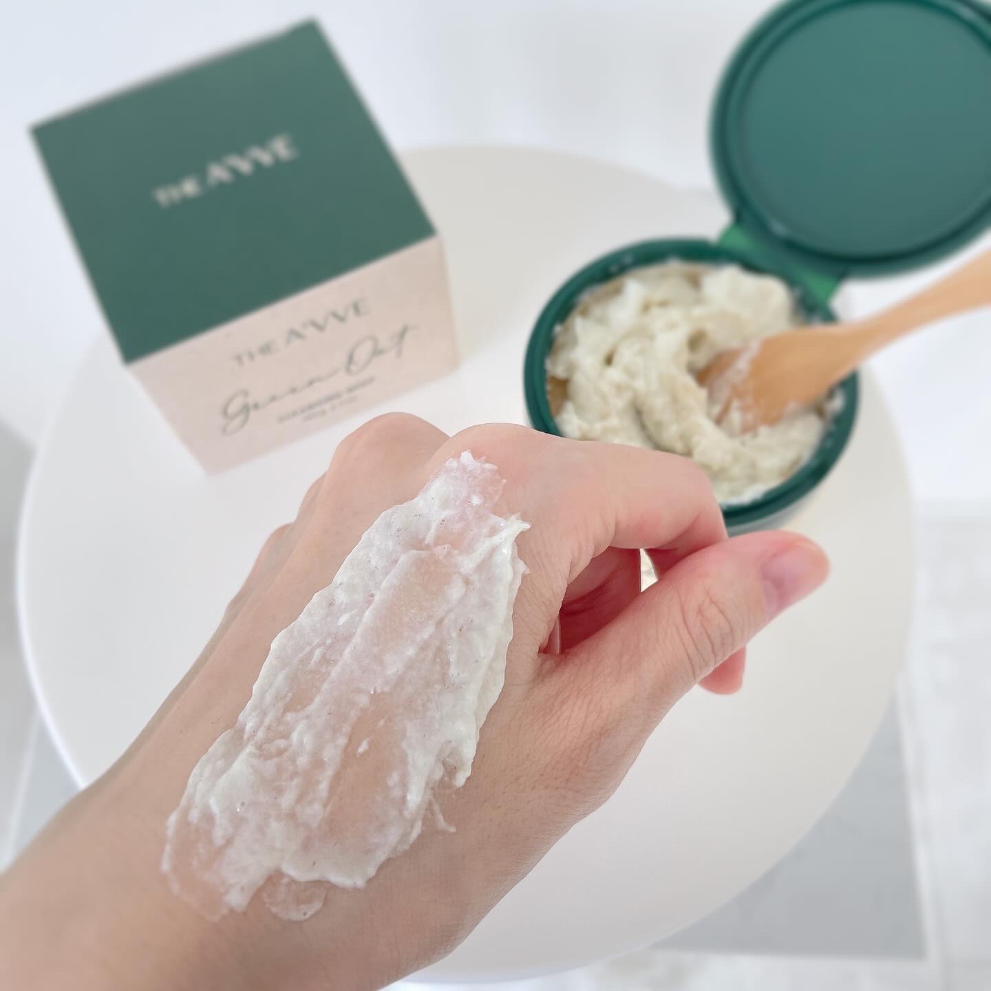 グリーンオートクレンジングホイップ/THE A'VVE/その他洗顔料を使ったクチコミ（3枚目）