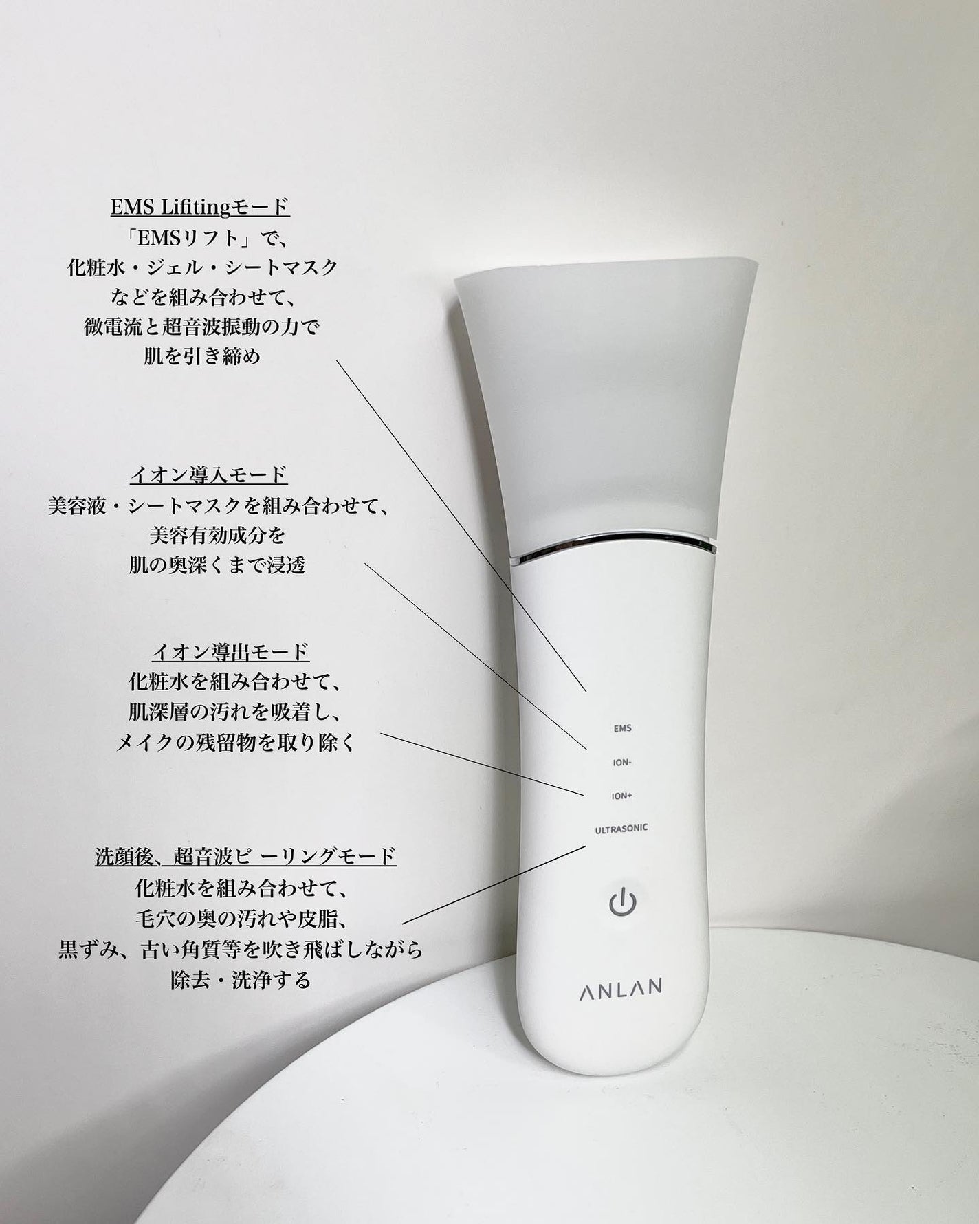 あいり on LIPS 「[ANLANのIPX5防水ウォーターピーリング】防水機能付きで..」(2枚目)