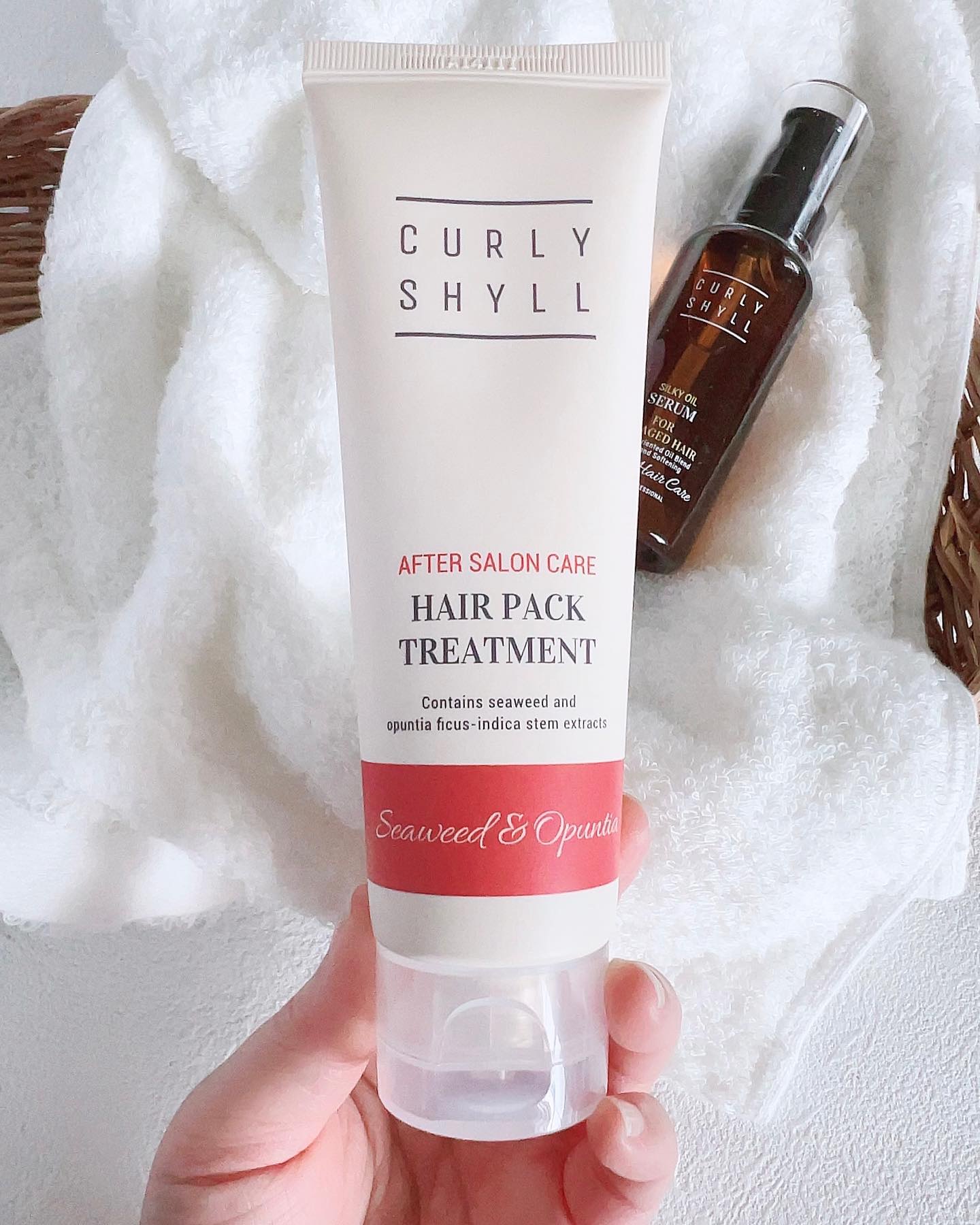 AFTER SALON CARE HAIR PACK TREATMENT/CULRY SHYLL/洗い流すヘアトリートメントを使ったクチコミ（2枚目）