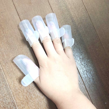 サンリオネイル/DAISO/マニキュアを使ったクチコミ(3枚目)