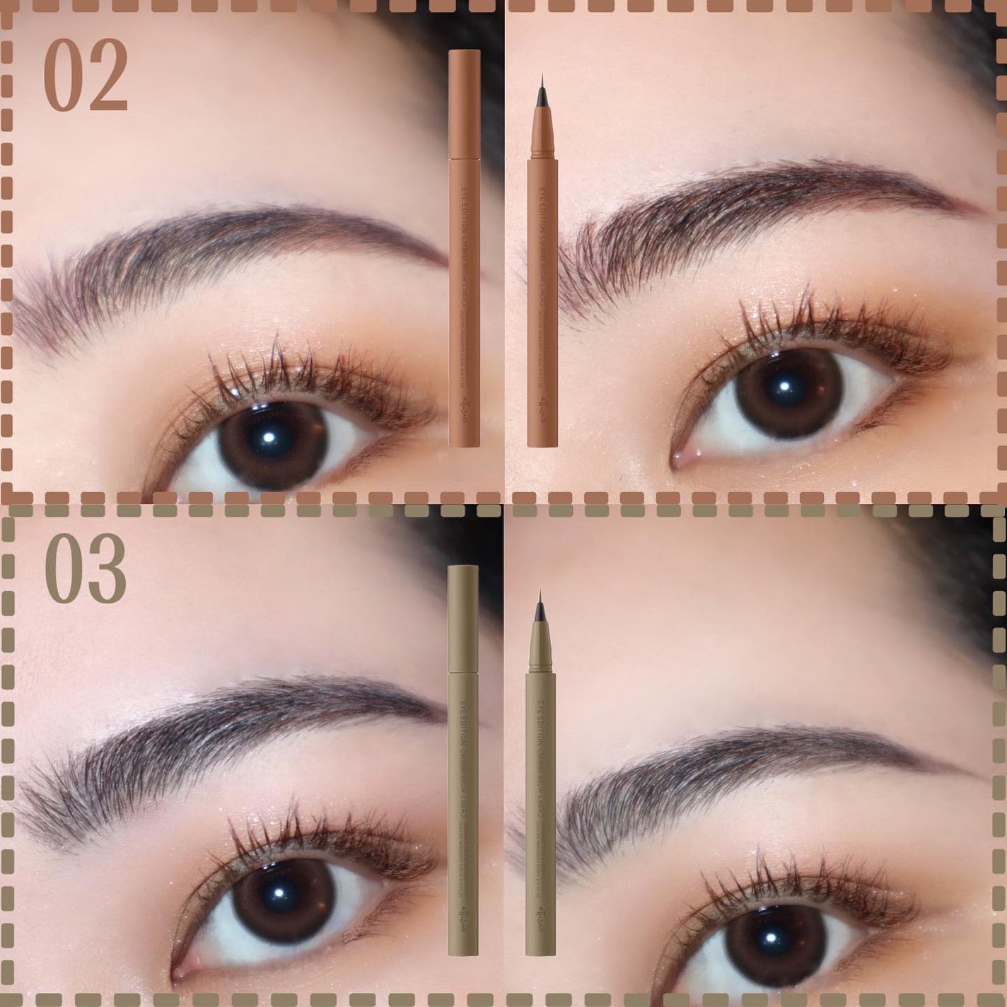 エテュセ アイエディション(スキニーブロウライナー)/ettusais/リキッドアイブロウを使ったクチコミ(9枚目)