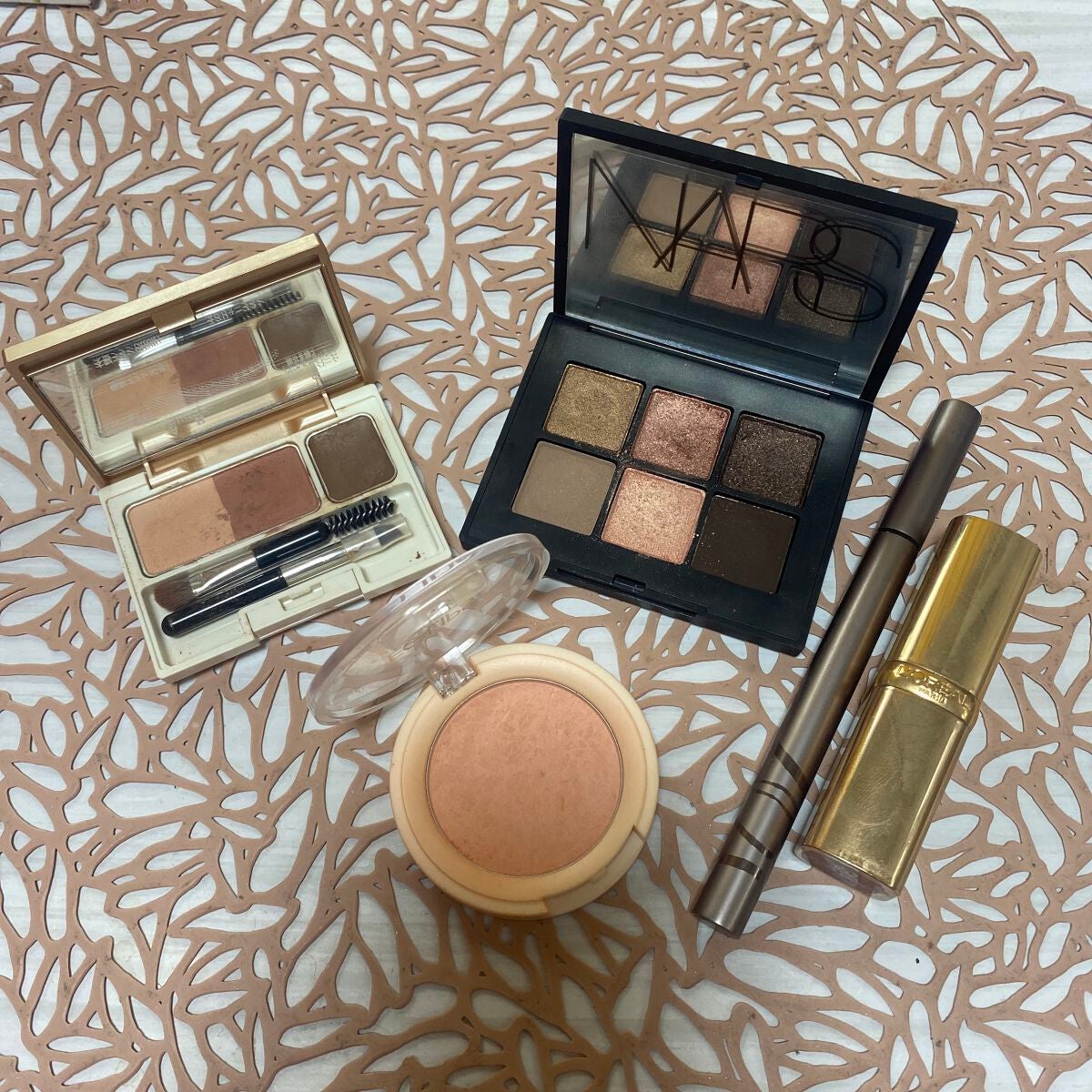 ヴォワヤジュールアイシャドウパレット/NARS/アイシャドウパレットを使ったクチコミ(1枚目)