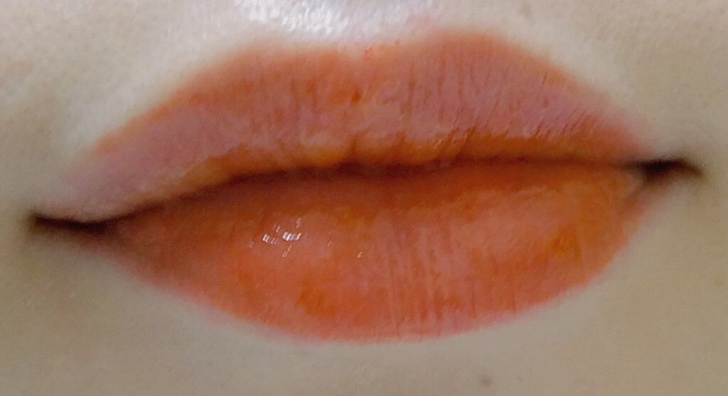 ジューシーラスティングティント/rom&nd/リップティントを使ったクチコミ(3枚目)