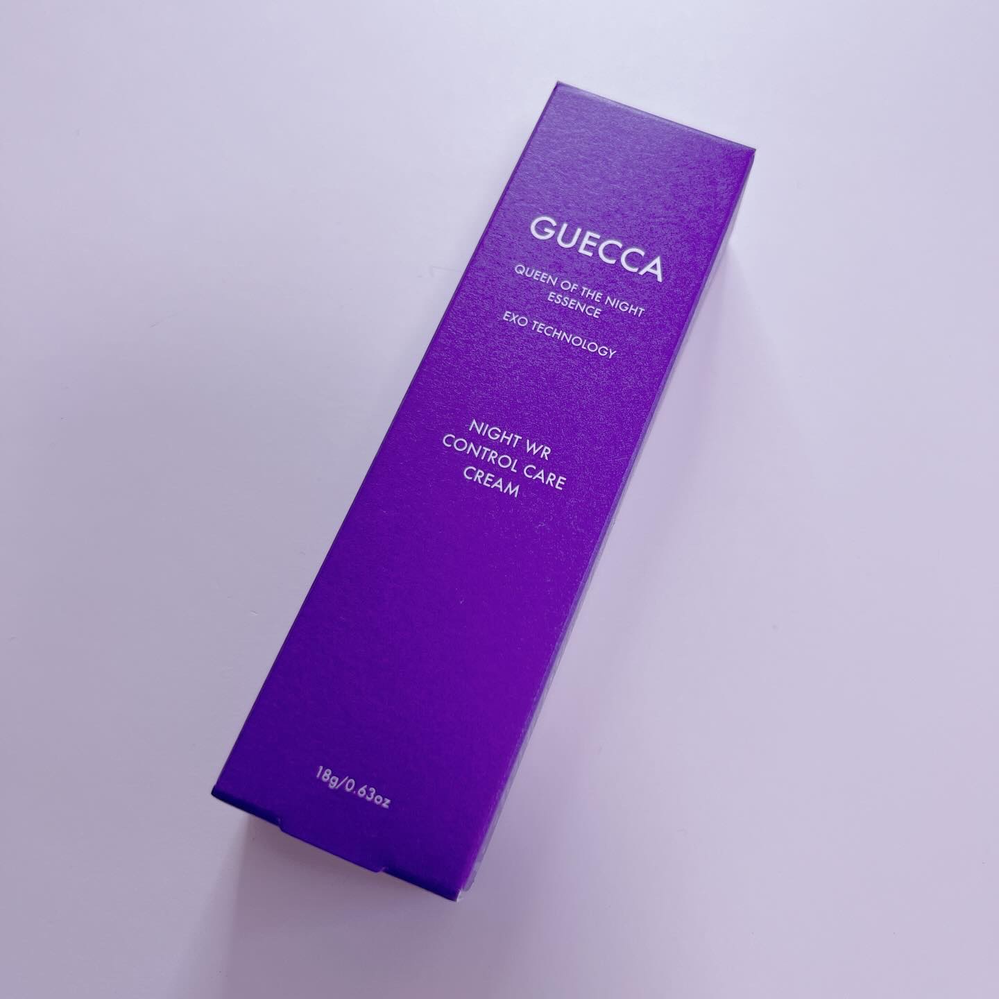 ナイトWRコントロールケアクリーム/GUECCA/フェイスクリームを使ったクチコミ（1枚目）