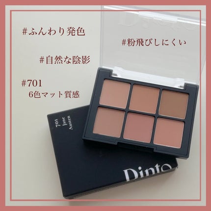 ブラーフィニシュシャドウパレット/Dinto/アイシャドウパレットを使ったクチコミ(3枚目)