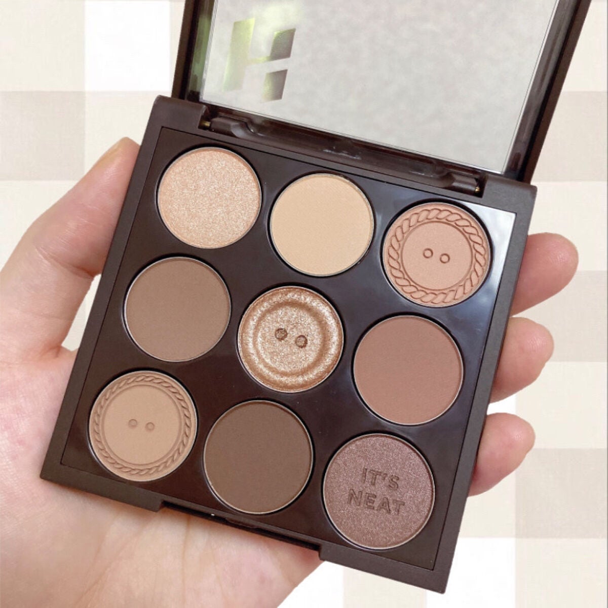 マイフェイブムードアイパレット 9カラー/HOLIKA HOLIKA/アイシャドウパレットを使ったクチコミ(2枚目)