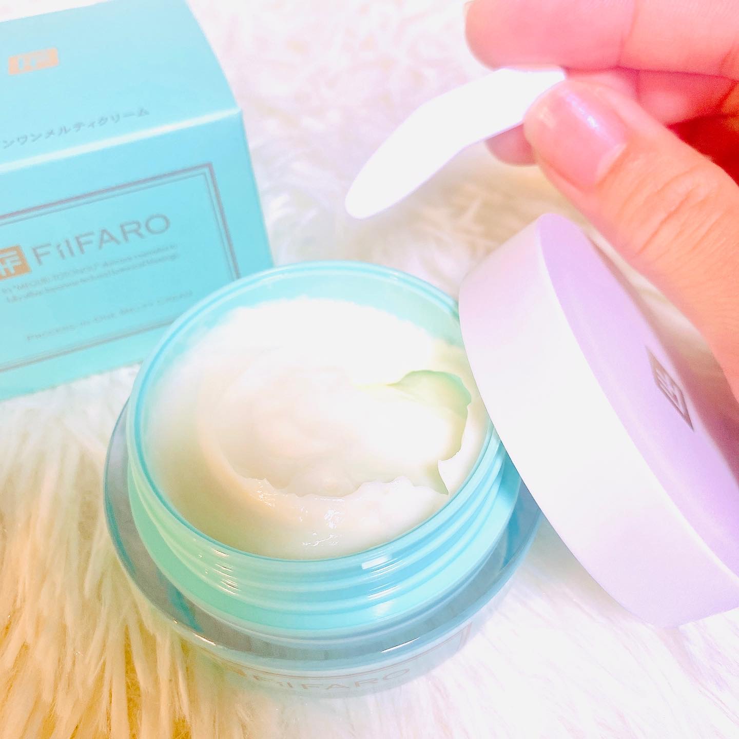 プロセスインワンメルティクリーム/FilFARO/フェイスクリームを使ったクチコミ（3枚目）