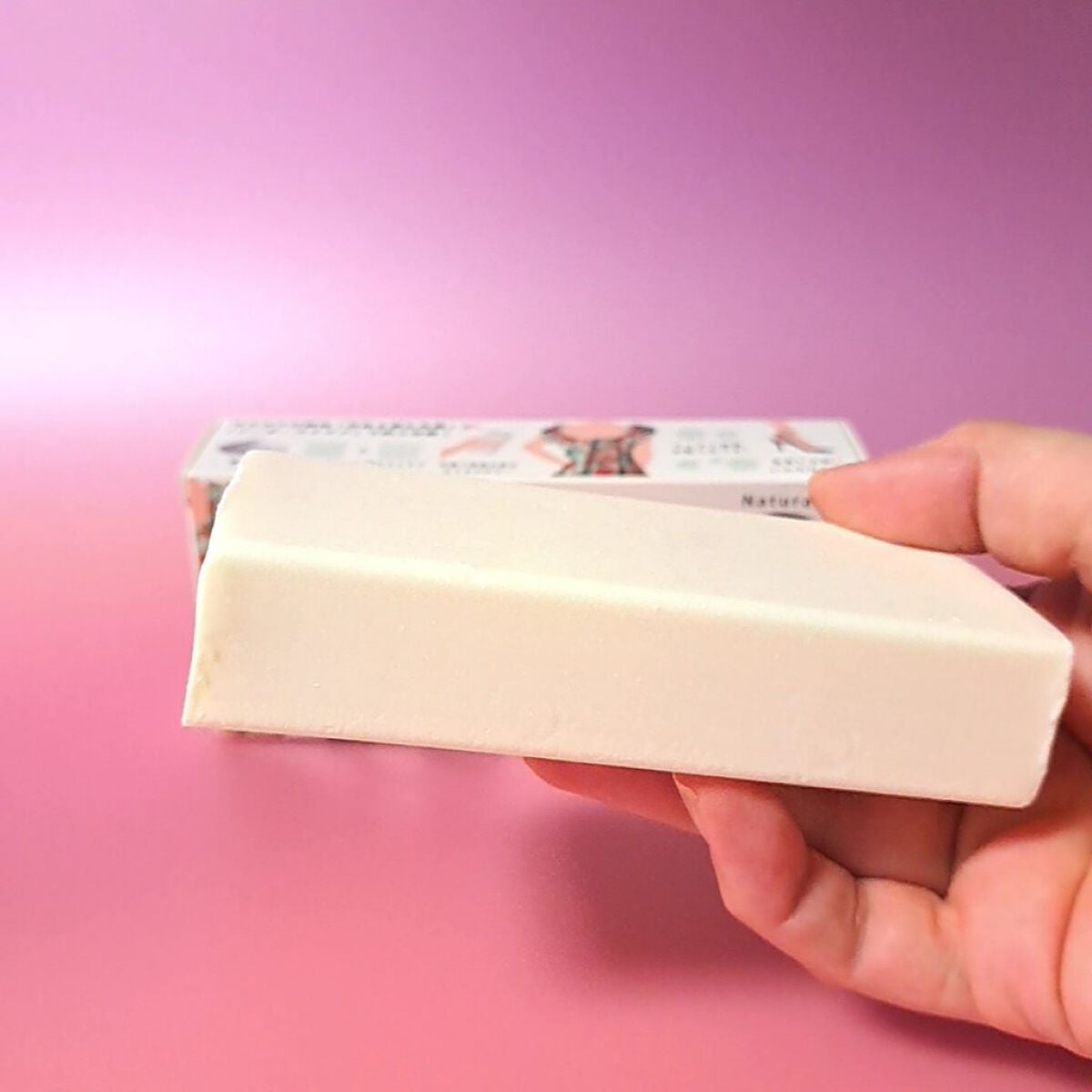 二の腕ザラザラを洗う重曹石けん/ペリカン石鹸/ボディ石鹸を使ったクチコミ(3枚目)