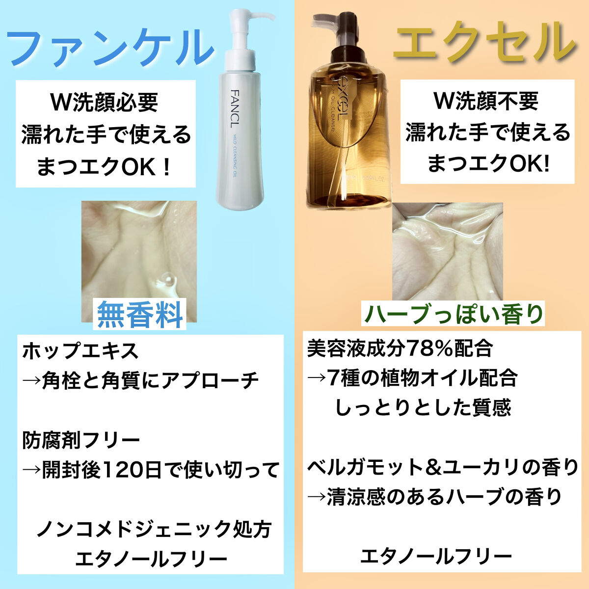 マイルドクレンジング オイル/ファンケル/オイルクレンジングを使ったクチコミ（3枚目）