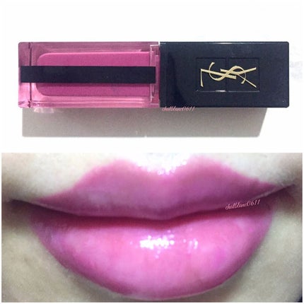 ルージュ ピュールクチュール ヴェルニ ウォーターステイン 611 ヴィヴィッド バイオレット バス/YVES SAINT LAURENT BEAUTE/口紅の画像
