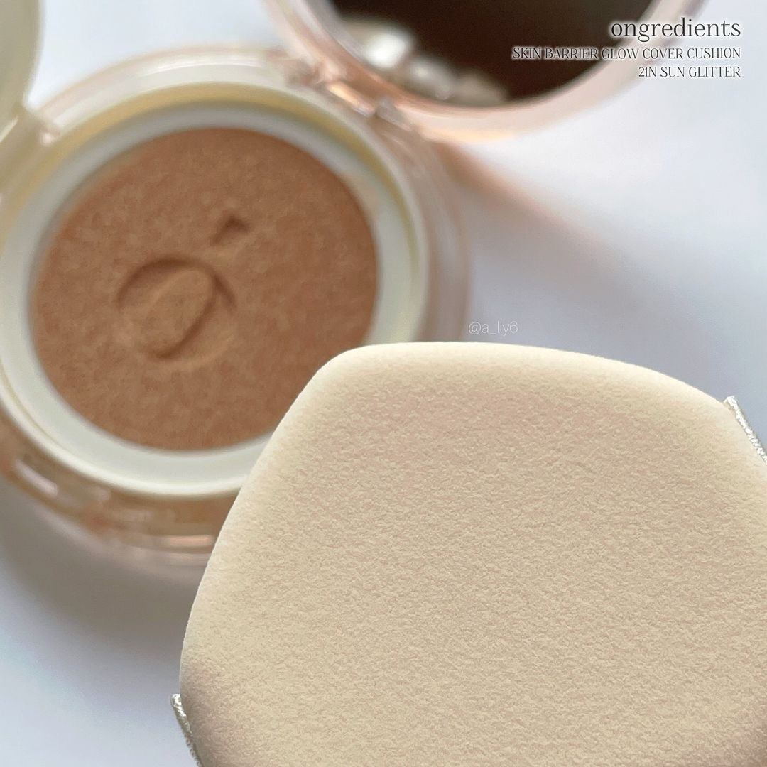 スキンバリアグロウカバークッション/Ongredients/クッションファンデーションを使ったクチコミ（3枚目）